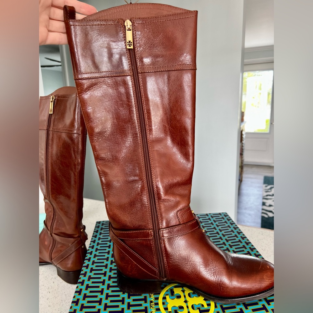Tory Burch Brita Riding Boot - Picture 10 of 16